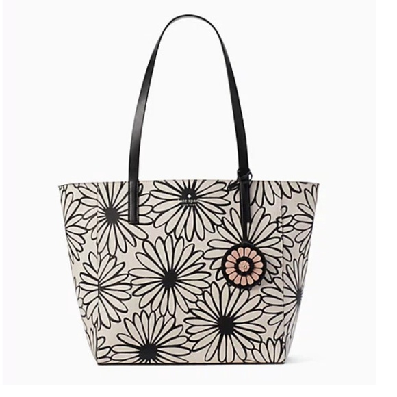 kate spade Bags | Kate Spade Rosa Daisy Medium Pvcleather Tote Nwt | Poshmark